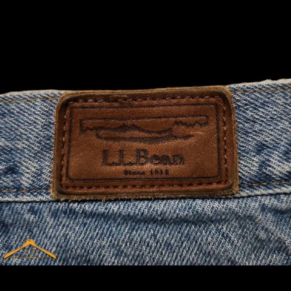 LL Bean Jeans - 44x29, Stonewashed, EUC - Picture 6 of 9